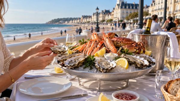 Top restaurants à Cabourg pour savourer des fruits de mer