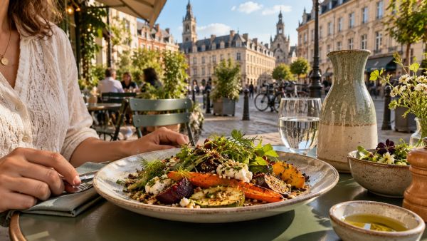 Top restaurants végétariens à Lille offrant des plats délicieux